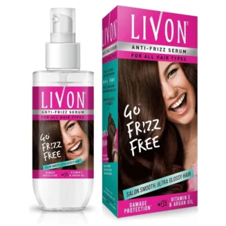 Livon hair serum 100 ml for damage protection.